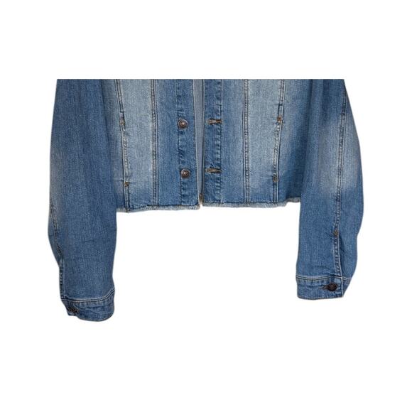Not For Sale Shyanne Jacket Women XXL Blue Cropped‎ Denim Western Rodeo - Picture 4 of 8